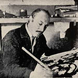 Mastroianni Umberto nello studio - Umberto Mastroianni